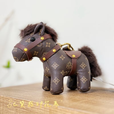 帥氣招財/開運馬-《精品質感皮革馬·公仔吊飾》5