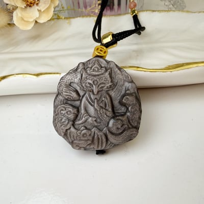 桃花人緣/擋煞避邪-《銀曜靈蛇九尾狐項鍊》2