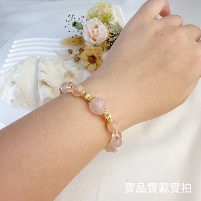 好氣色/桃花貴人-《粉晶櫻花瑪瑙手鍊》5