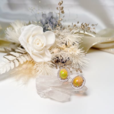 特級蛋白石耳環3