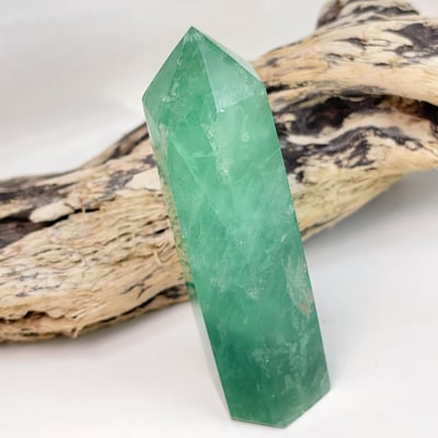 事業寶石/穩定磁場-《綠螢石晶柱》A3