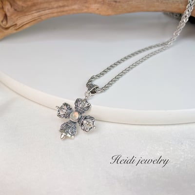 靈性/直覺-《馬島彩色月光十字金剛項鍊》7