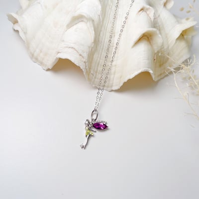 精靈紫石榴項鍊3