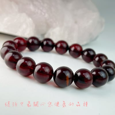 平安/靜心/健康-《天然高檔血珀手鍊》4