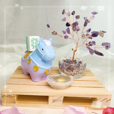 《開運小馬招財擺件》優惠組合區3