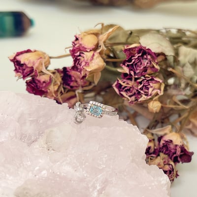 心靈釋放-蝴蝶結風信子戒指3