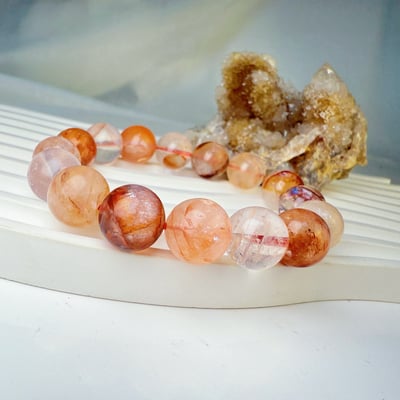 運勢/氣場/健康-《膠花水晶手鍊》4