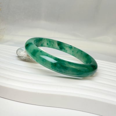 平安健康/心靈能量-《非洲翠飄花手鐲》A14