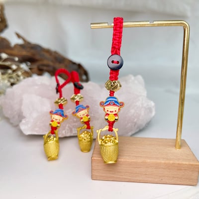 如意財神一桶金吊飾4