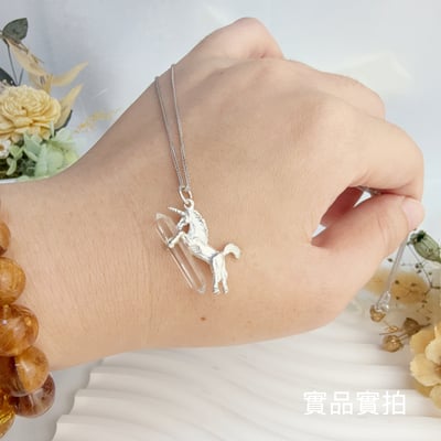 頂級白水晶/雙尖靈擺-《雙尖激光柱獨角獸項鍊》7