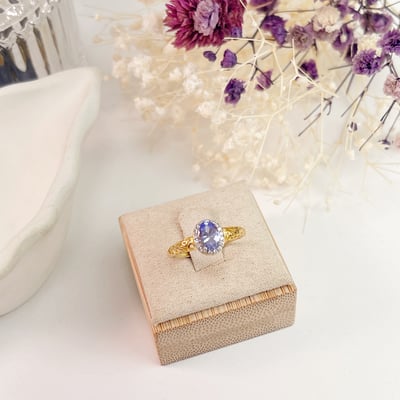 丹泉石金銀雙色戒指3