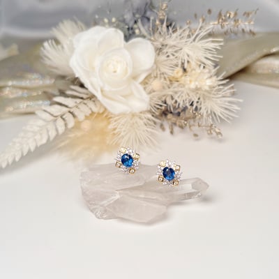 藍寶耳環3