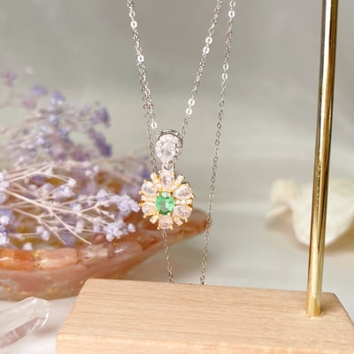 水鑽沙佛萊項鍊3