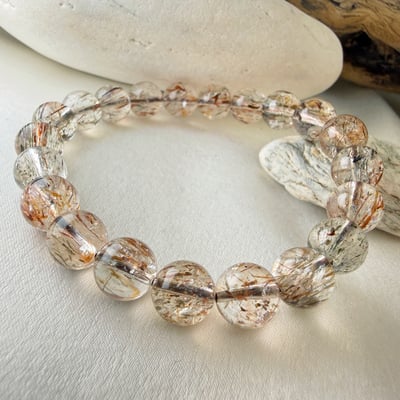 擋煞/招財-《高淨體黑金超七手鍊》9.5mm4