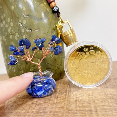 招財/貴人/開運-《迷你水晶樹》10