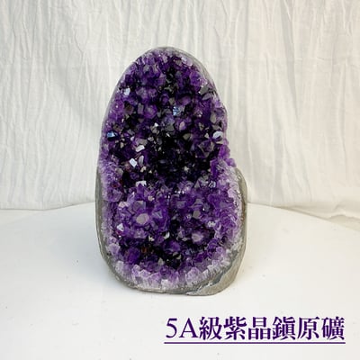聚財聚氣/淨化磁場-《5A紫晶鎮原礦擺件》1