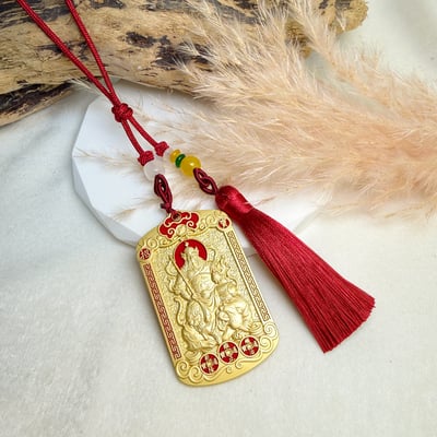 財神令牌/召喚財富-《財神趙公明聚財令牌吊飾》4