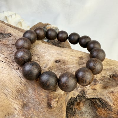 清香味/避邪安神-《14mm越南芽莊密結沉香手珠》2
