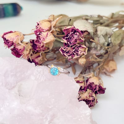 貓咪拓帕石戒指3