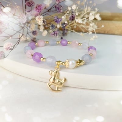 水晶搖搖馬手鍊1