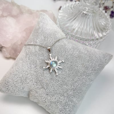 冰種白月光太陽項鍊3