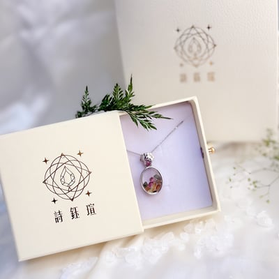 旺運勢/護健康-《繽紛花語碧璽寶盒項鍊》6