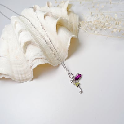 精靈紫石榴項鍊2