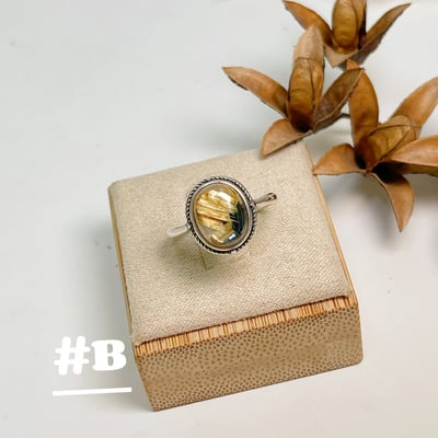 精品級/礦母滿絲料-《板絲礦母鈦晶戒指》4