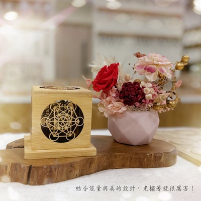 脈輪淨化/能量提升-《竹製鏤空雕高香爐》5