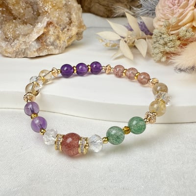 貴人/財富-《多寶能量水晶手鍊》3