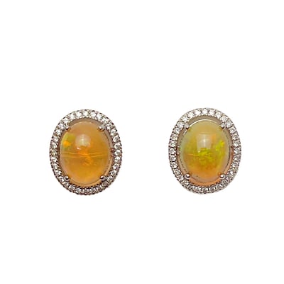 特級蛋白石耳環1