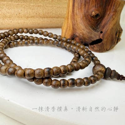 清香味/避邪安神-《越南芽莊沉香三圈手珠》3