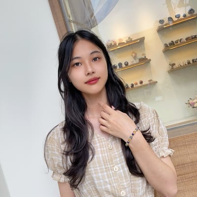 黃水晶·青金·拉長能量手鍊6