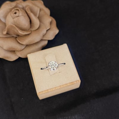 八心八箭莫桑鑽戒2