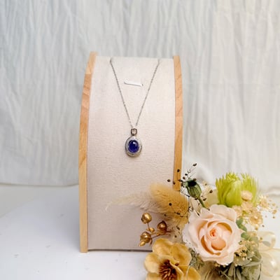 運氣爆棚/和諧能量-《丹泉石橢圓珠寶項鍊》1