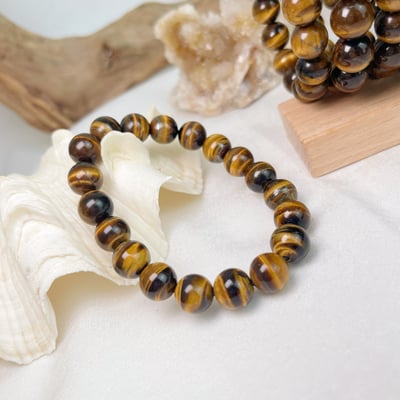 黃虎眼石手珠手鍊1