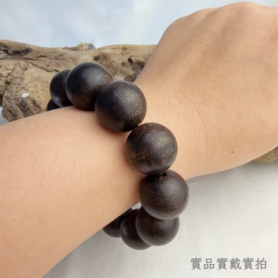 清香味/避邪安神-《19mm越南芽莊密結沉香手珠》6