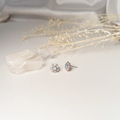 經典雪花耳環3