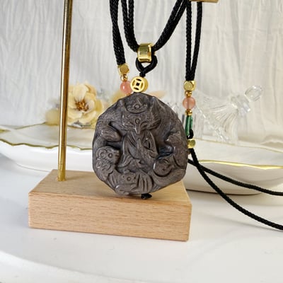 桃花人緣/擋煞避邪-《銀曜靈蛇九尾狐項鍊》4