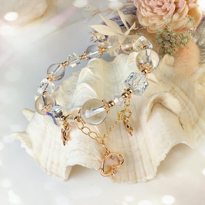 消除負能量/平衡磁場-《太空星辰白水晶手鍊》6