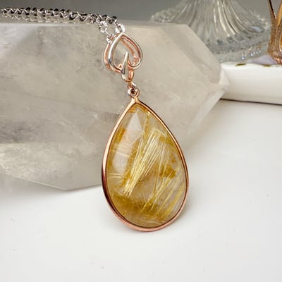 收藏級-《水滴鈦晶項鍊》4