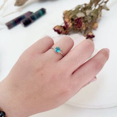 貓咪拓帕石戒指5