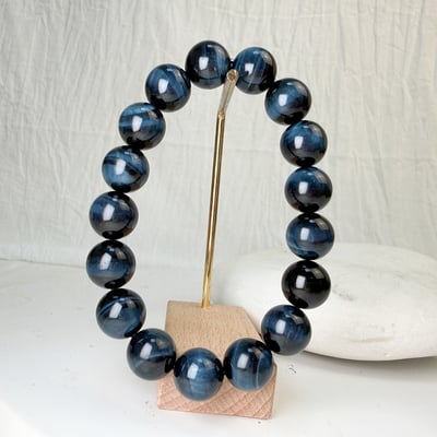 收藏級-《12mm閃電藍虎眼手鍊》3