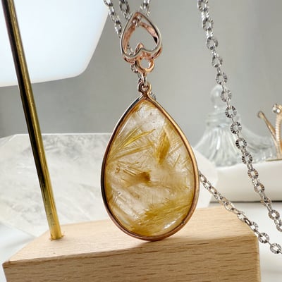 收藏級-《水滴鈦晶項鍊》7