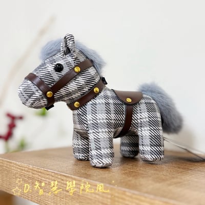 帥氣招財/開運馬-《精品質感皮革馬·公仔吊飾》6