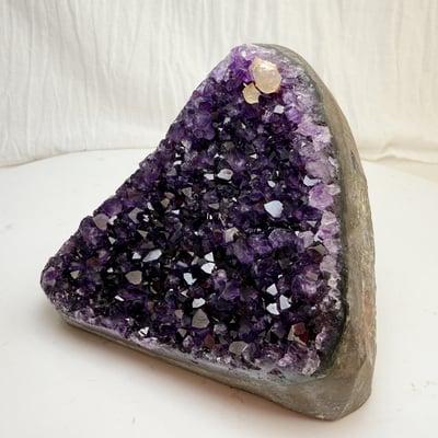 聚財聚氣/淨化磁場-《5A紫晶鎮原礦擺件》5