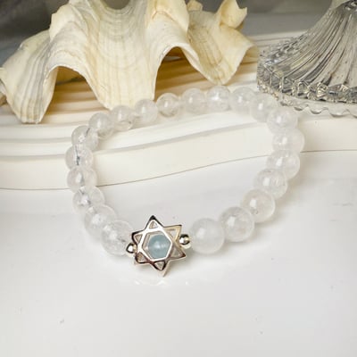 穩定心靈/護身平安-《六芒星白幽靈手鍊》2