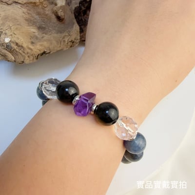 調整能量/安定/財富-《金曜紫水藍晶石手鍊》6
