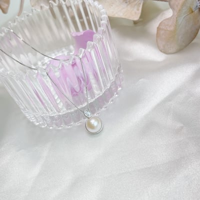 珠寶級天然珍珠-《簡約設計 珍珠項鍊》5