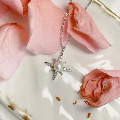 珠寶天然珍珠-《星辰光芒 珍珠項鍊》5